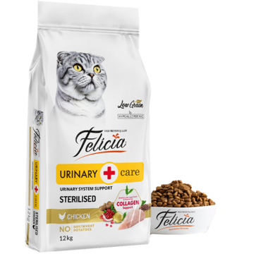 Felicia Urinary Care Adult Chicken Sterilised 2kg – Ξηρά Τροφή Γάτας